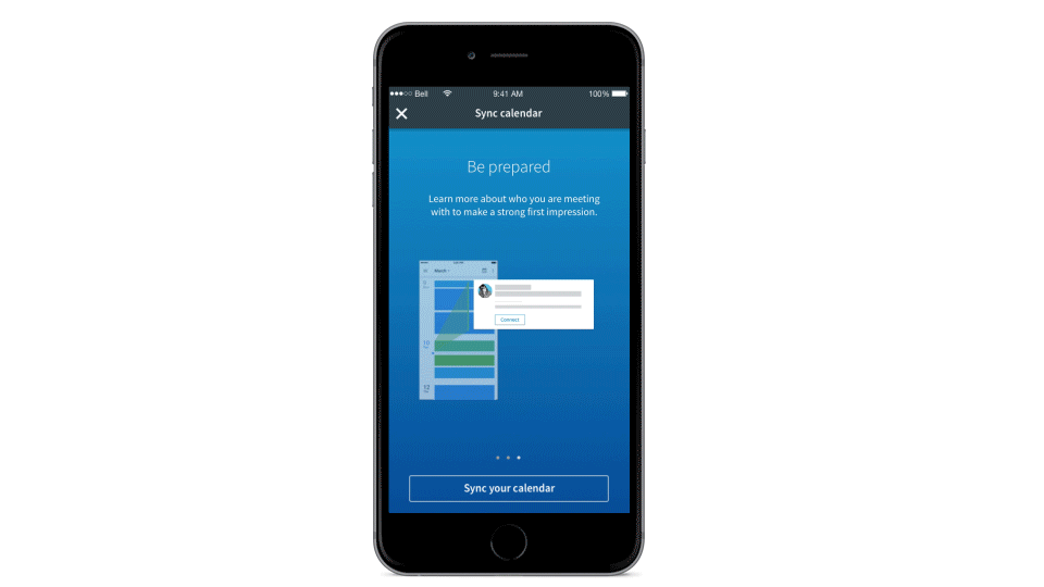 Onboarding flow