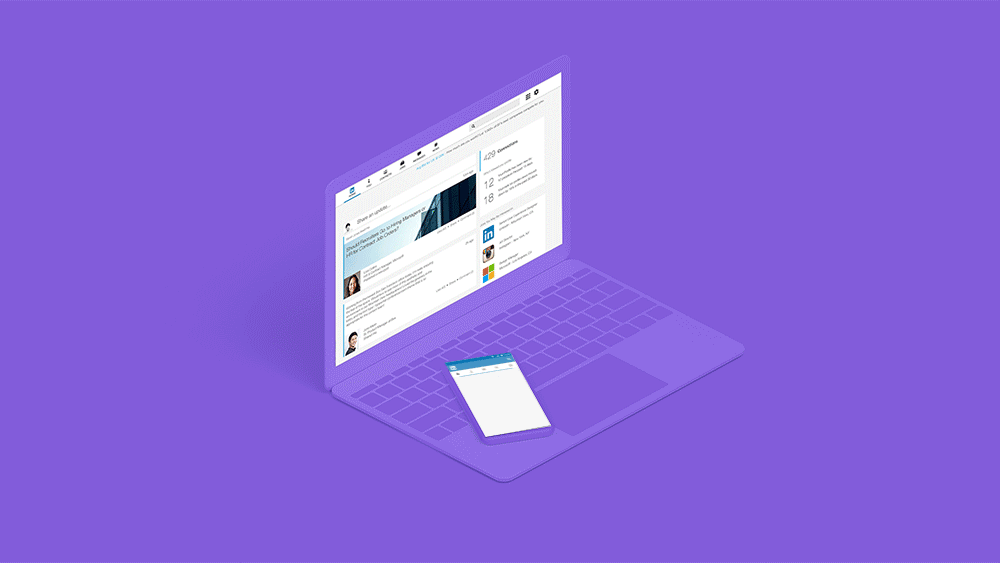 LinkedIn Feed Concept