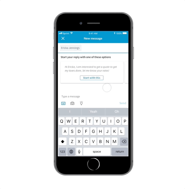 Assisted messaging